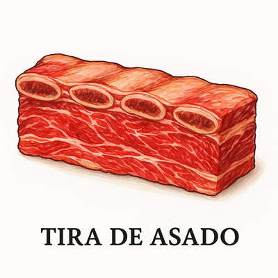 Tira de asado